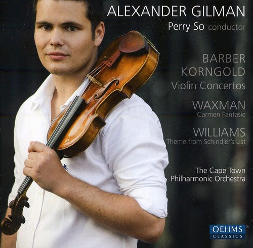 Barber - Korngold: Violin Concertos - Waxman: Carmen Fantasi