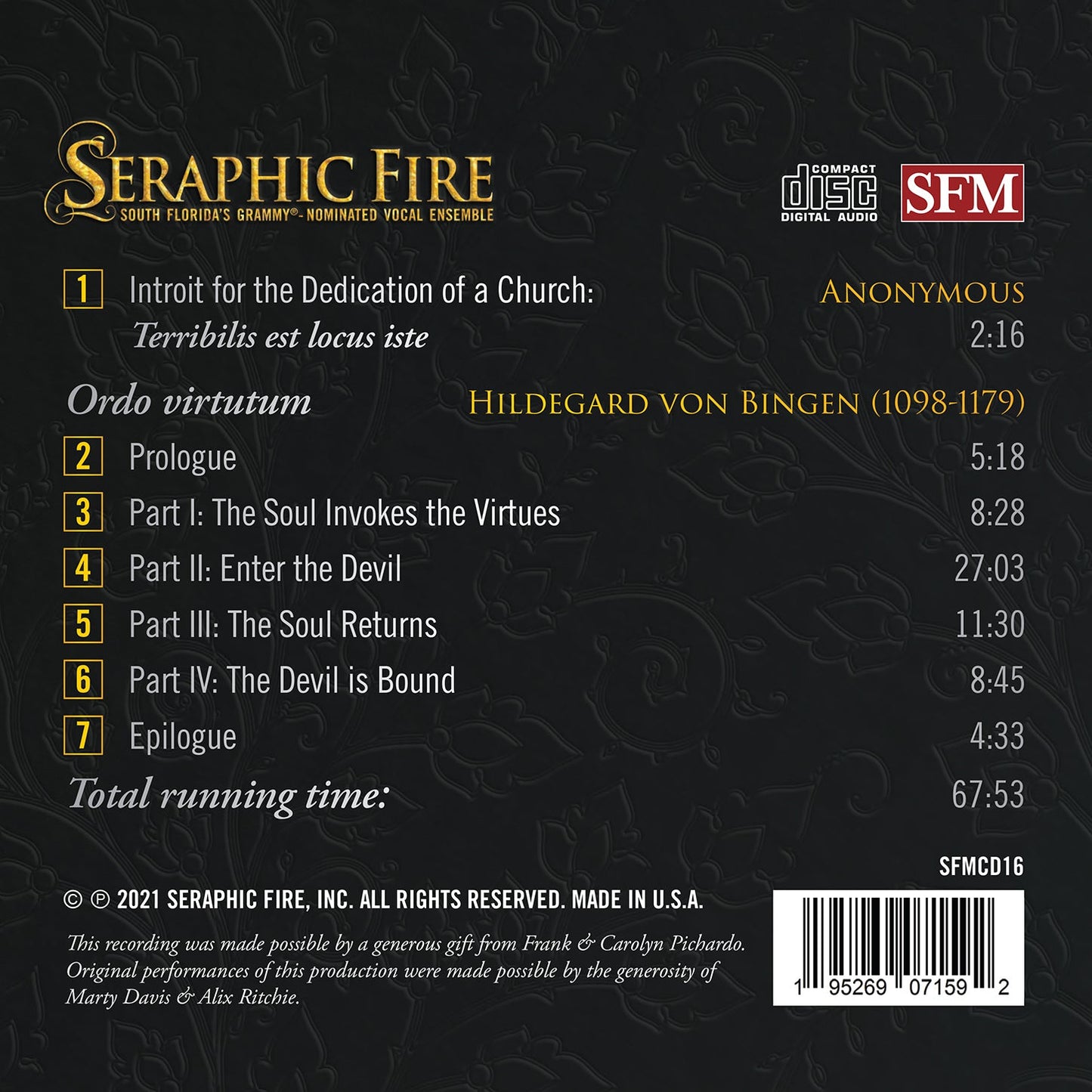Hildegard Von Bingen: Ordo Virtutum