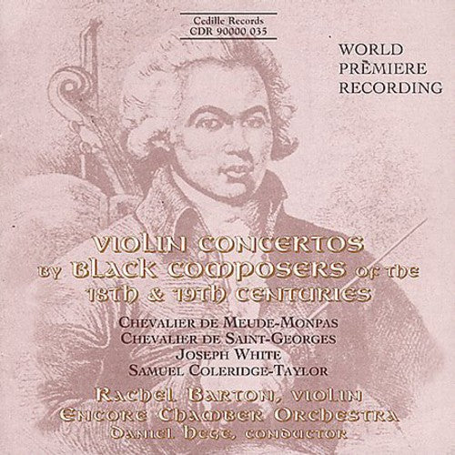 MEUDE-MONPAS / SAINT-GEORGES / WHITE / COLERIDGE-TAYLOR: Vio