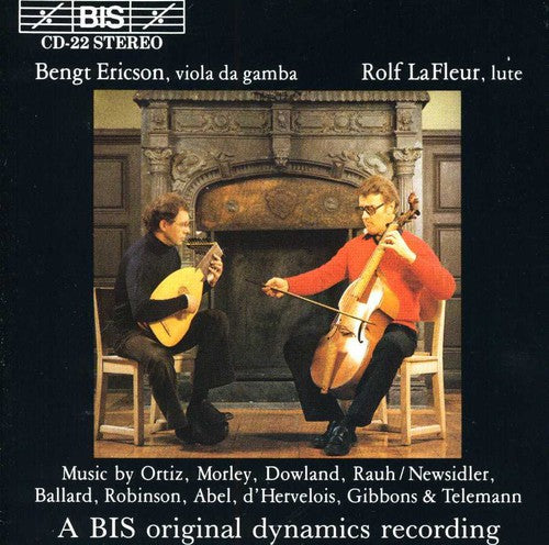 MUSIC FOR VIOLA DA GAMBA AND LUTE