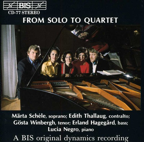 SCHUMANN / BRAHMS / SCHUBERT / MENDELSSOHN: From Solo till Q