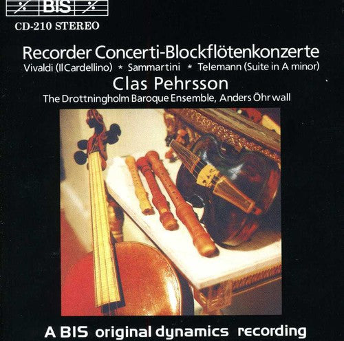VIVALDI / SAMMARTINI / TELEMANN: Music for Recorder