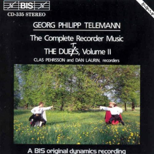 TELEMANN: Complete Recorder Music, The Duets, Vol. II