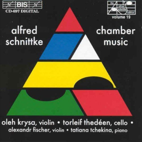 SCHNITTKE: Piano Trio / Madrigals / A Paganini / Stille Musi