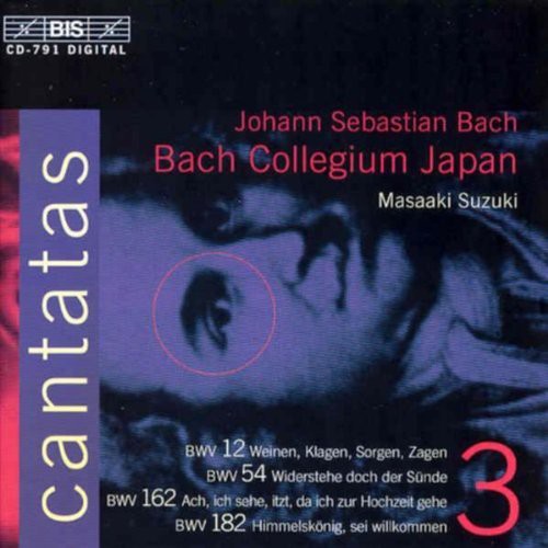 Bach, J.S.: Cantatas, Vol. 3 - Bwv 12, 54, 162, 182