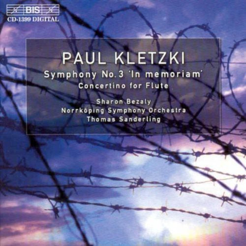 KLETZKI: Symphony No. 3 / Concertino for Flute