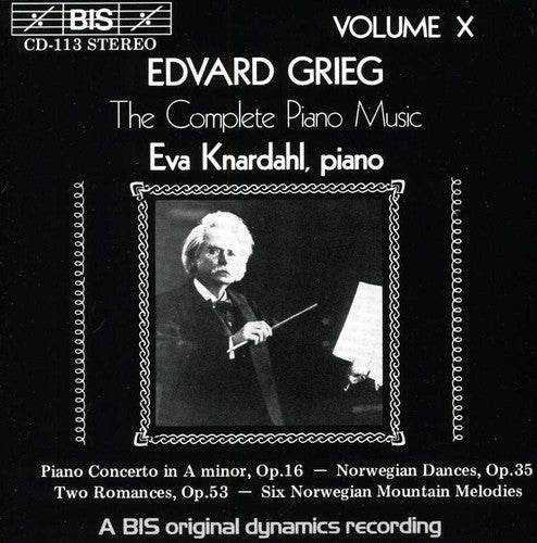 GRIEG: Complete Piano Music, Vol. 10