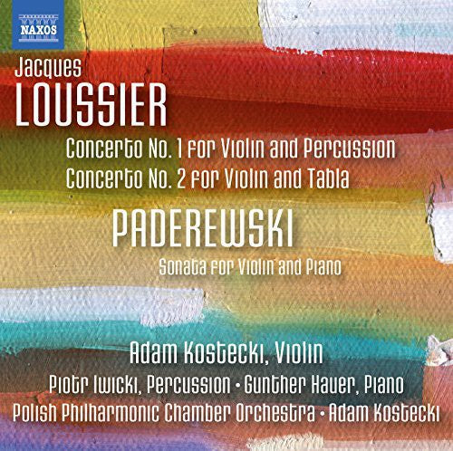 Loussier & Paderewski: Works for Violin