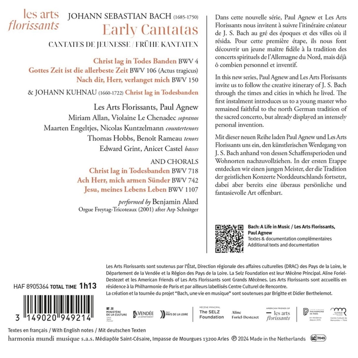 BACH: A LIFE IN MUSIC VOL.1