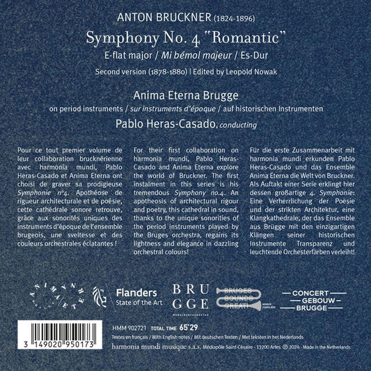 BRUCKNER: SYMPHONY NO. 4 ROMANTIC
