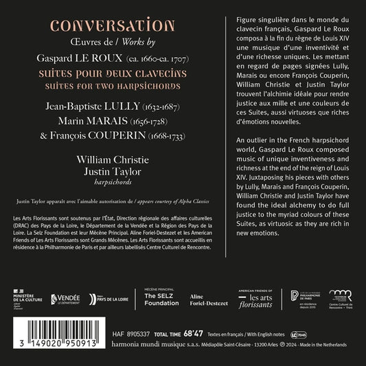 CONVERSATION - GASPARD LE ROUX: SUITES FOR 2