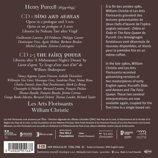 PURCELL: DIDO & AENEAS FAIRY QUEEN