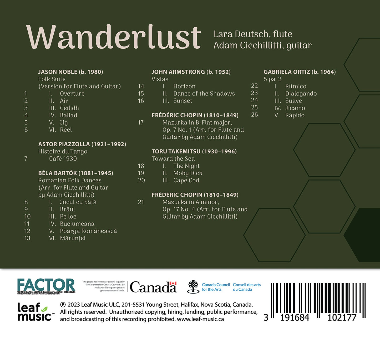 Wanderlust / Adam Cicchillitti; Lara Deutsch