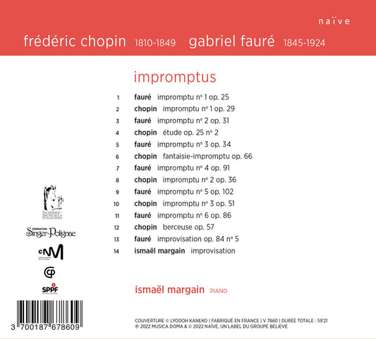 Chopin & Faure: Impromptus