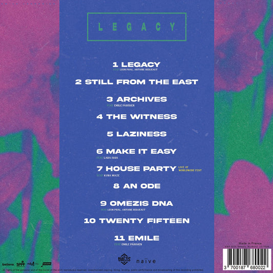 Londonien: Legacy Emile Londonien, Nils Boyny, Matthieu Drago, Theo Tritsch, Antoine Berjeaut, Leon Phal, Emile Parisi