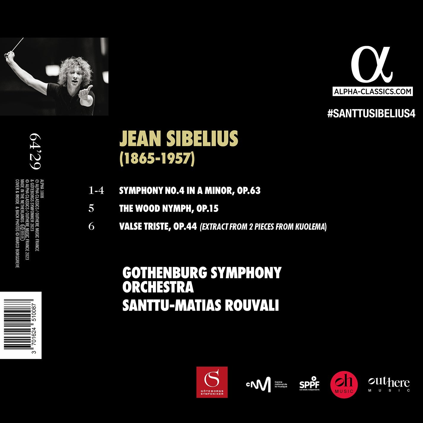 Sibelius: Symphony No. 4 - The Wood Nymph - Valse triste