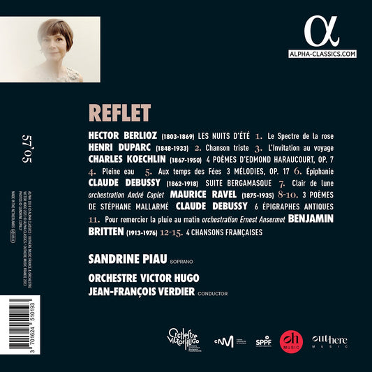 Berlioz, Britten, Debussy, Duparc, Koechlin & Ravel: Reflet