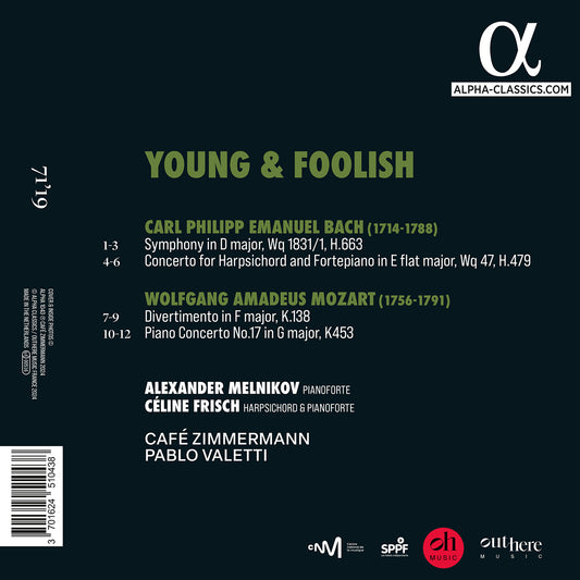 Mozart & C.P.E. Bach: Young & Foolish
