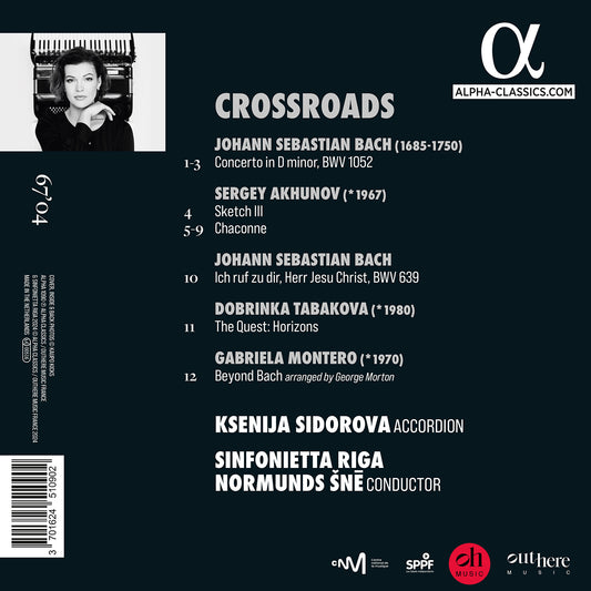 Akhunov, J.S. Bach, Montero & Tabakova: Crossroads