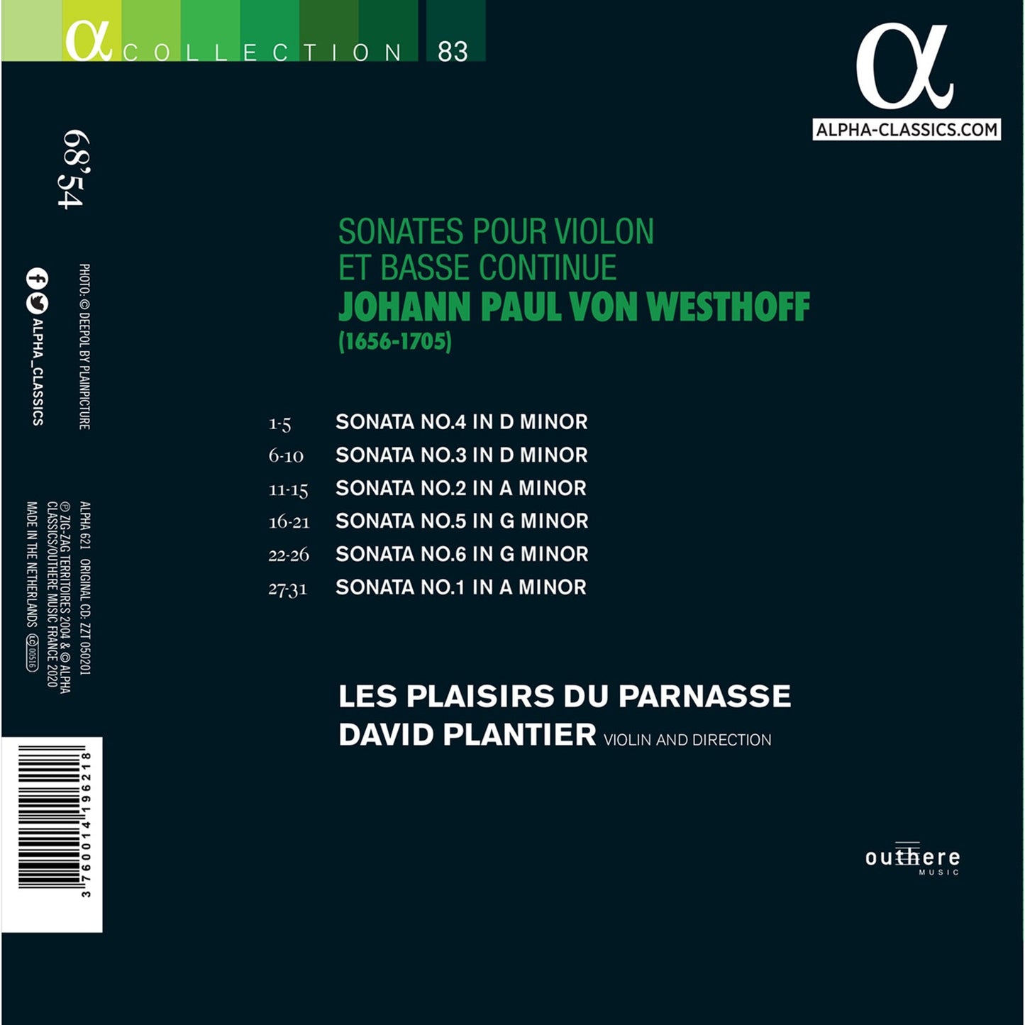 Sonates Pour Violon