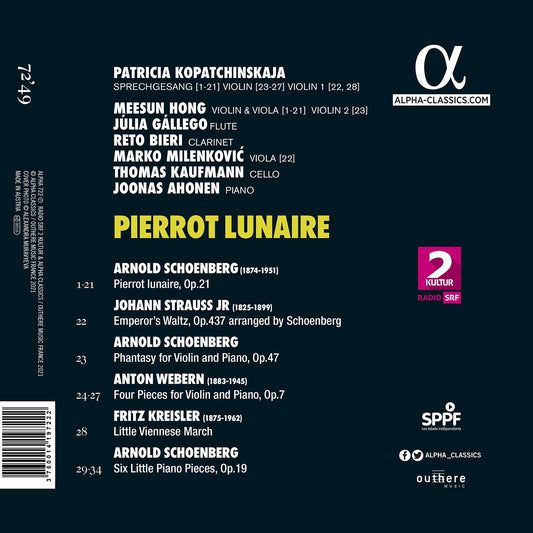Schoenberg: Pierrot Lunaire