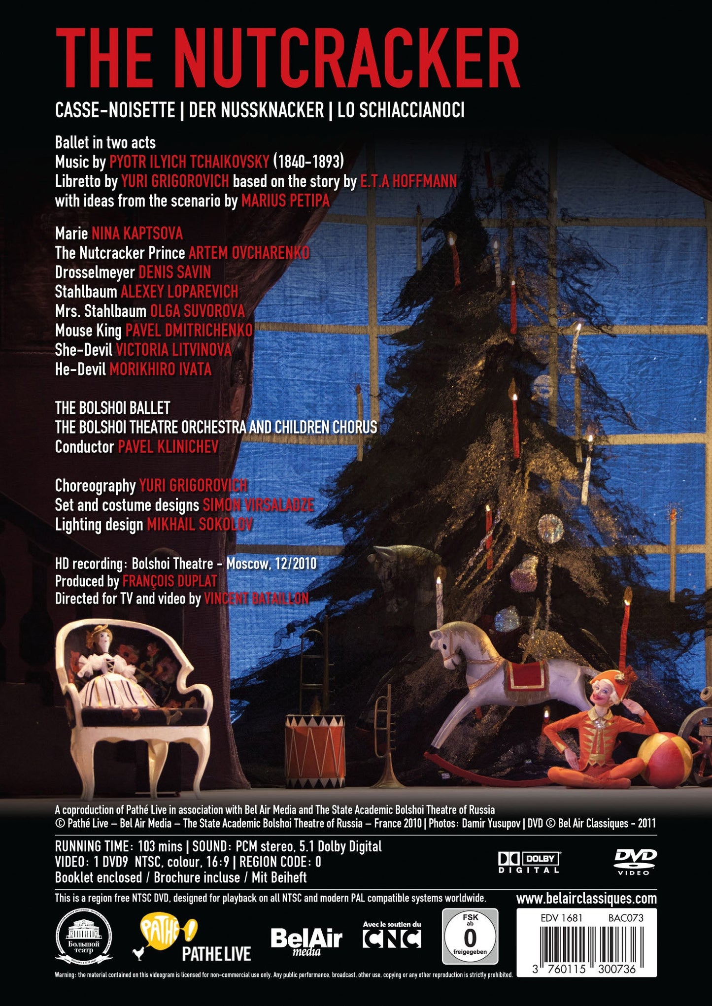 The Nutcracker - Bolshoi Ballet