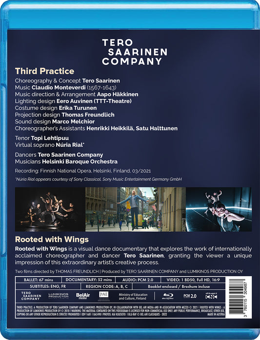 Monteverdi: Third Practice; Rooted With Wings (Blu-Ray)