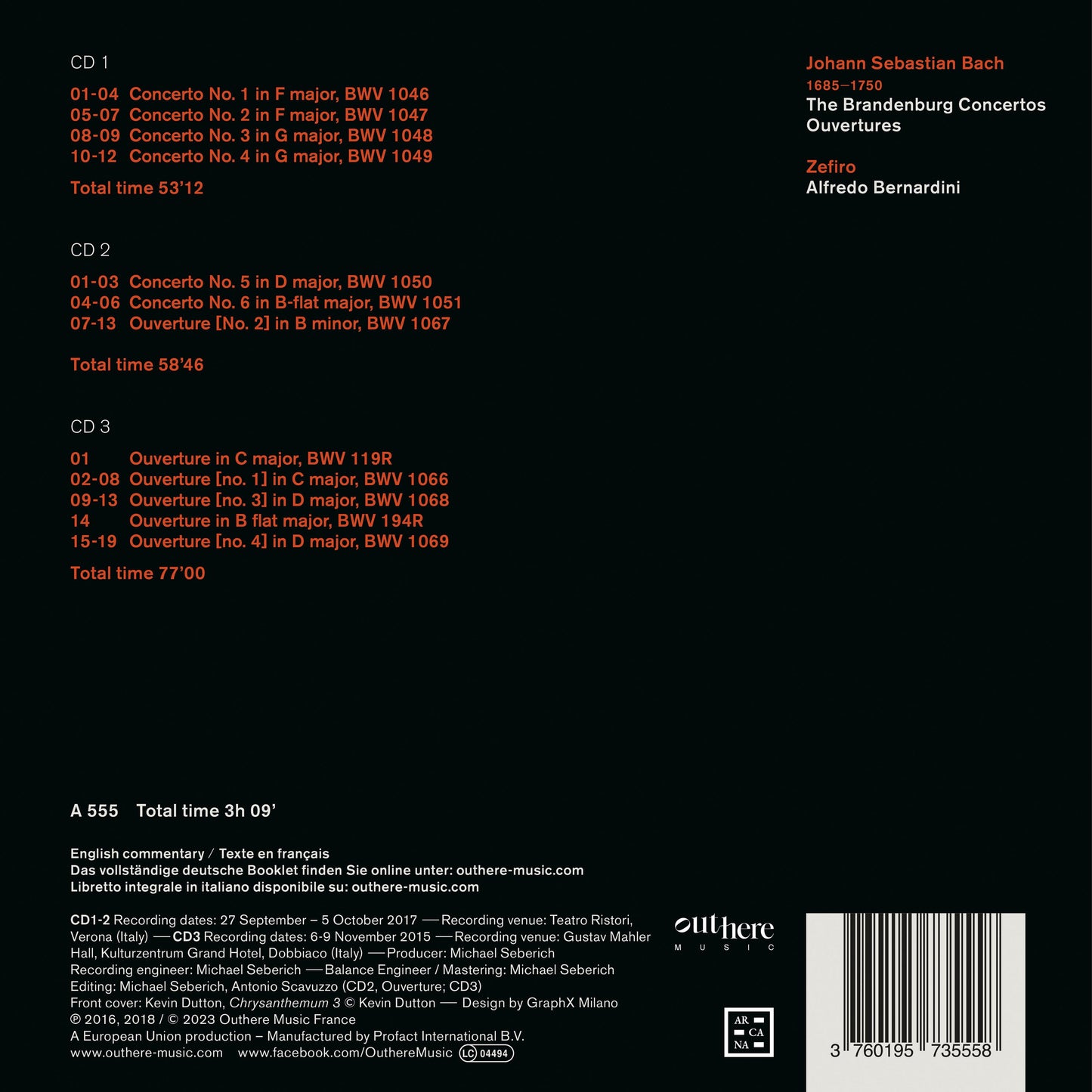 J.S. Bach: The Brandenburg Concertos - Ouvertures