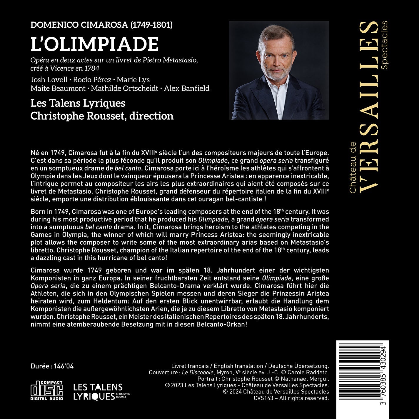 Cimarosa: L'Olimpiade