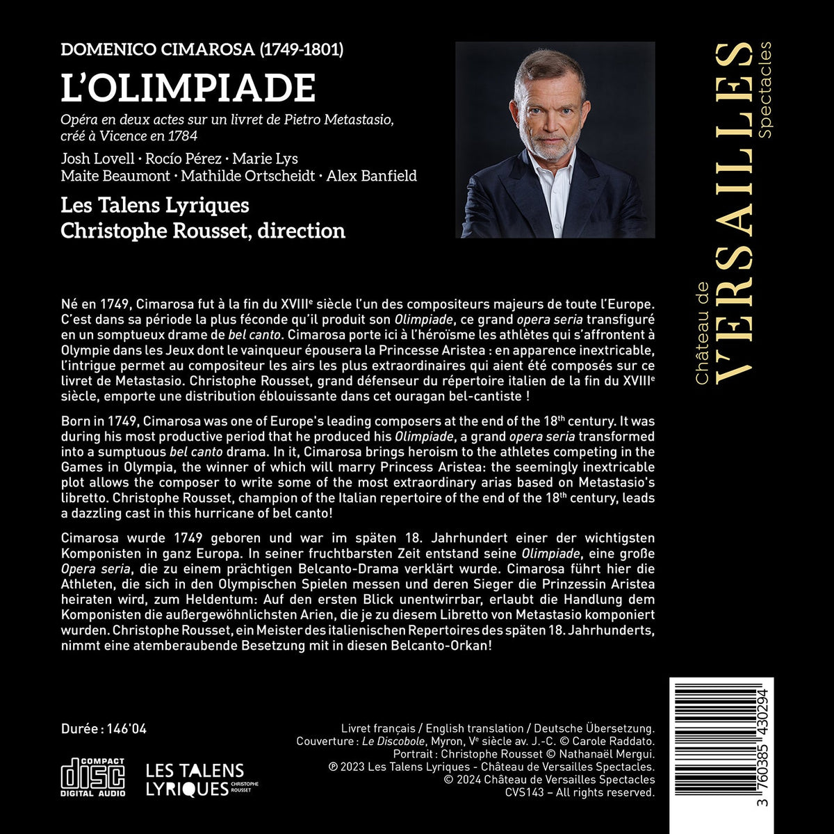 Cimarosa: L'Olimpiade