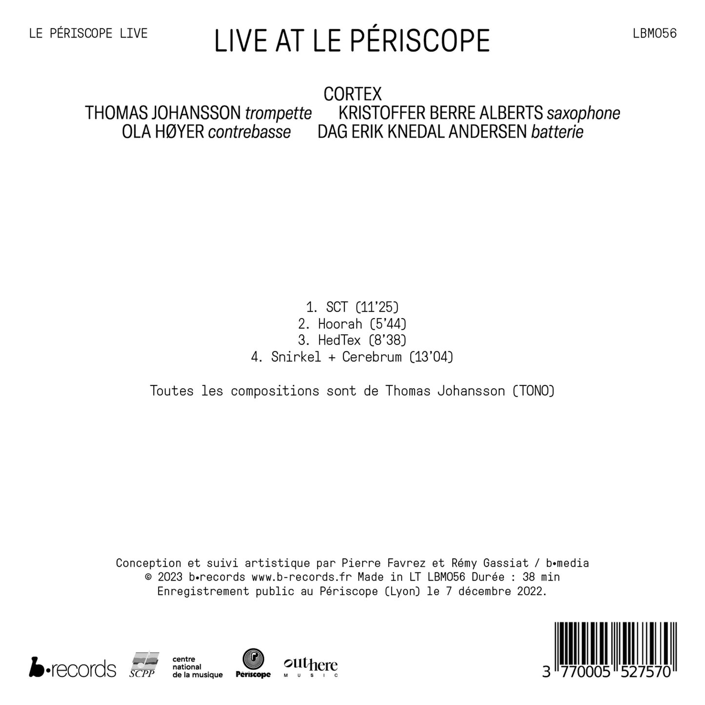 Johansson: Live at Le Periscope