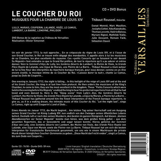 Le Coucher Du Roi: Music For Louis Xiv's Chamber