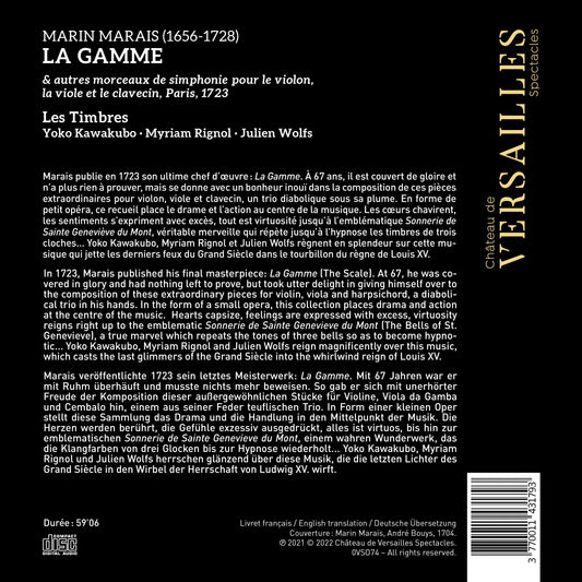 Marais: La Gamme
