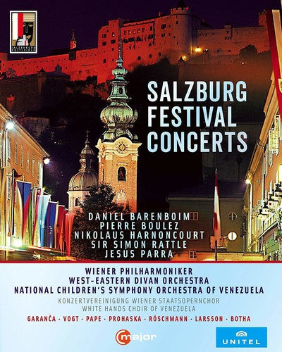 Salzburg Festival Concerts Wiener Philharmoniker, West-Eastern Divan Orchestra, National Children'S Symphony Orchestra Of Venez