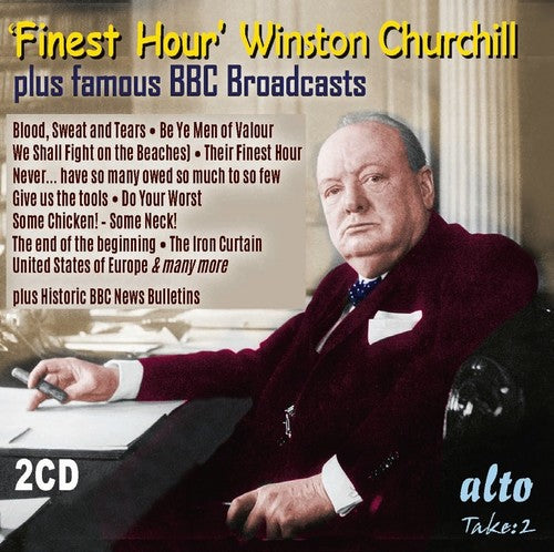 "Finest Hour" Winston Churchill Plus Famous BBC Broadcasts