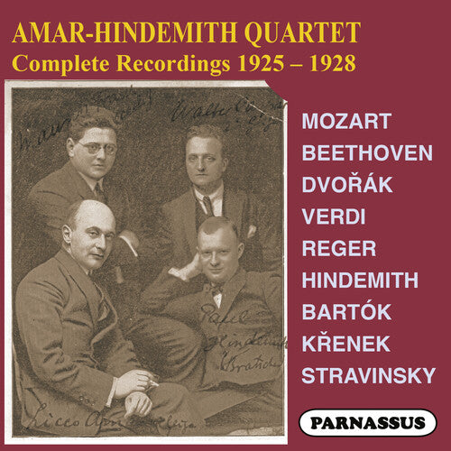 AMAR-HINDEMITH QUARTET COMPLETE RECORDINGS 1925-8