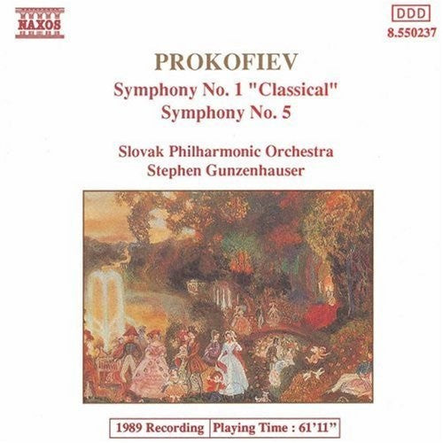 PROKOFIEV: Symphony No. 1, 'Classical' / Symphony No. 5