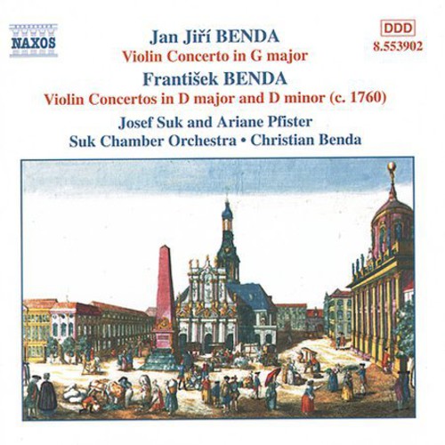 BENDA, F. / BENDA, J. J.: Violin Concertos in G Major, D Maj