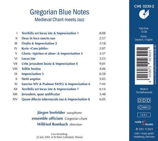 Gregorian Blue Notes