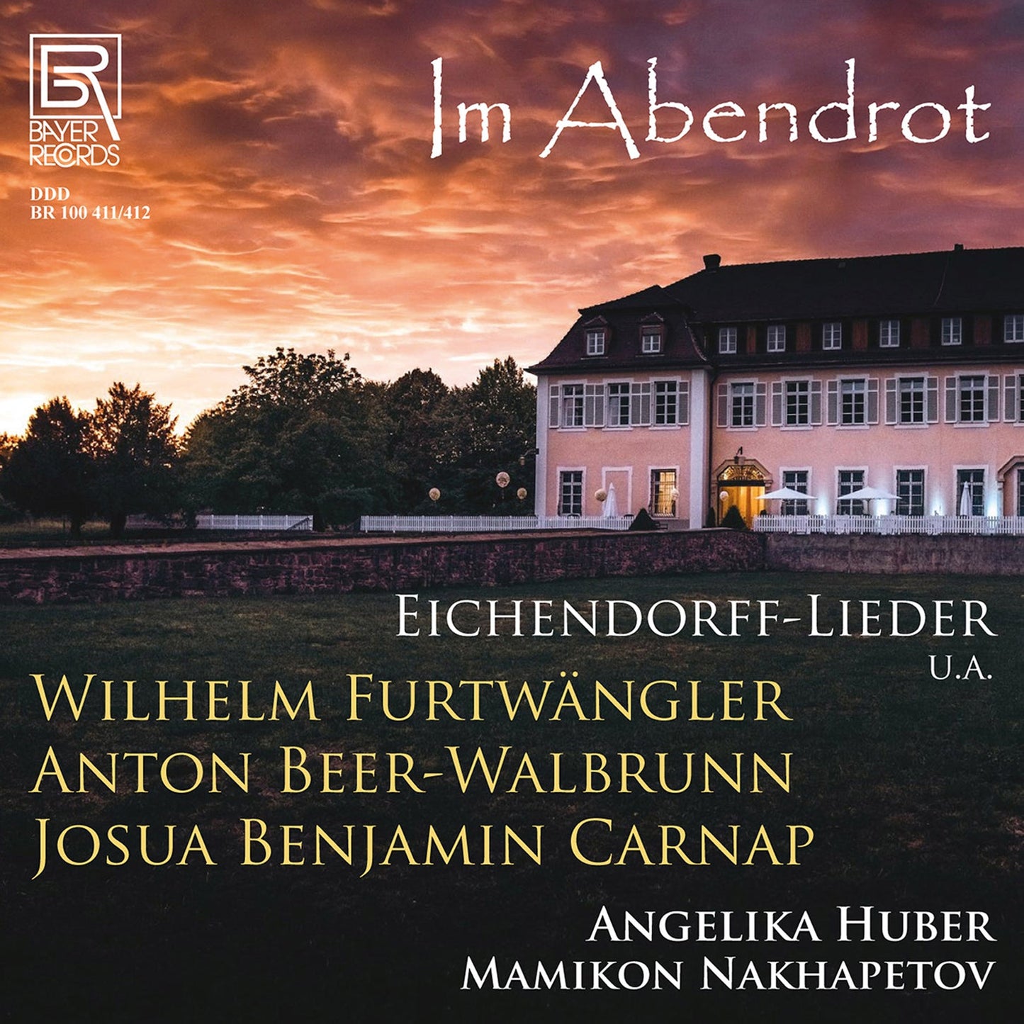 Beer-Walbrunn, Carnap & Furtwangler: Im Abendrot - Lieder