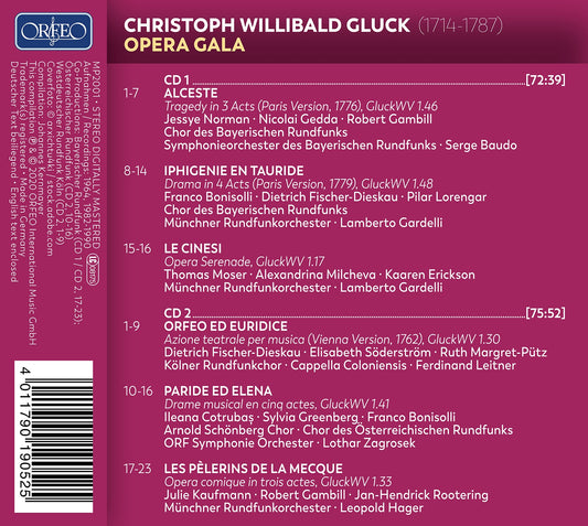 Christoph Willibald Gluck: Opera Gala