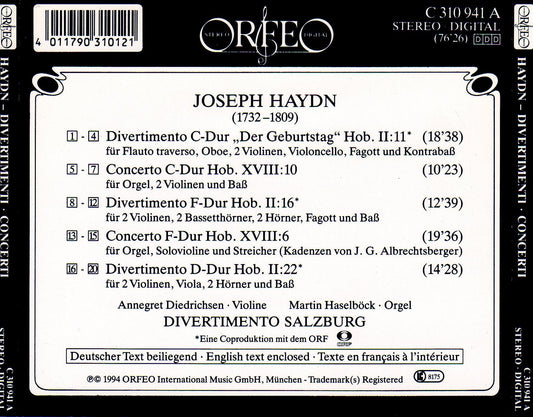 Haydn: Concerti & Divertimenti