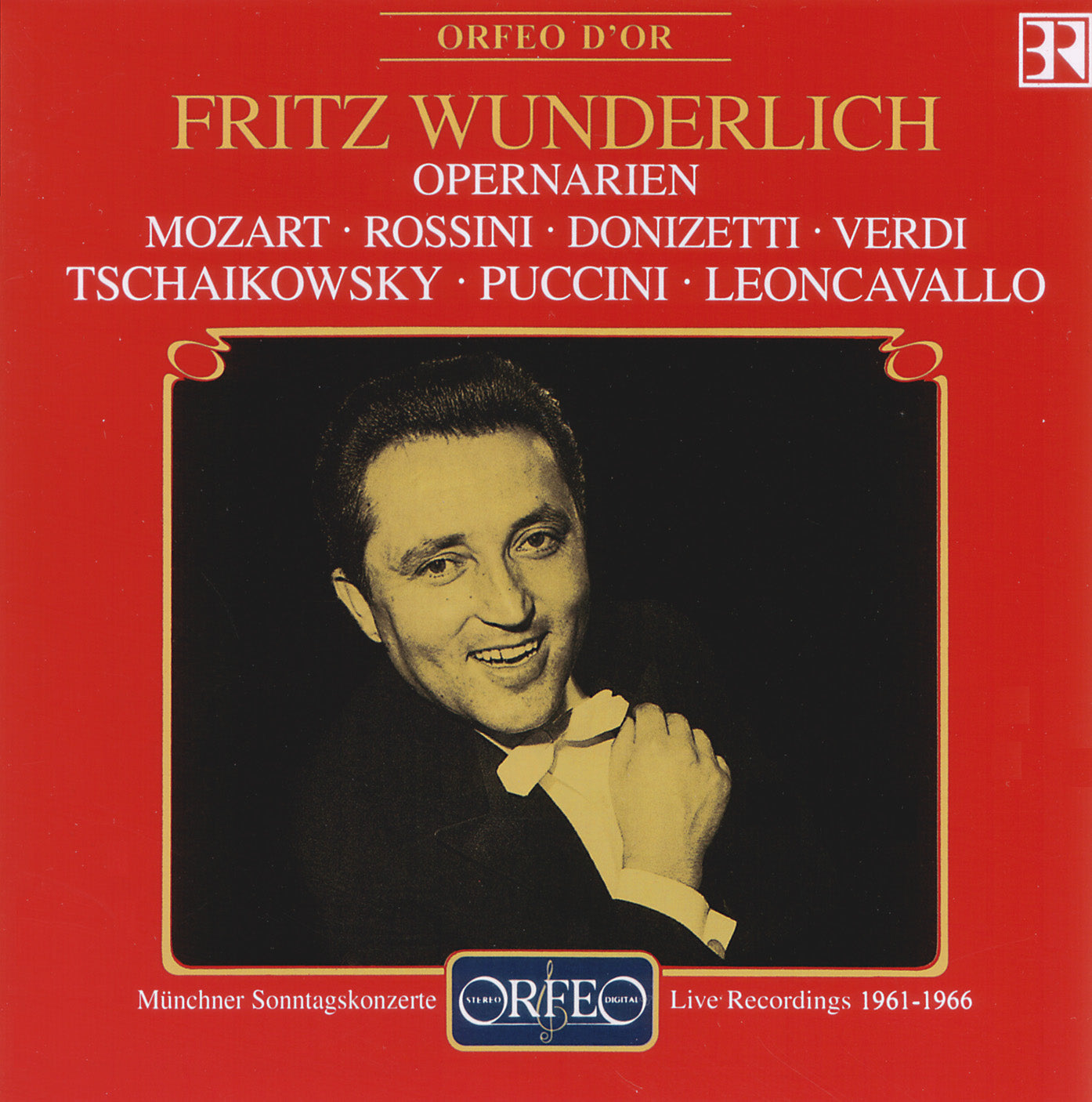 Wunderlich: Opernarien (Bayerischer Rundfunk 1961-1966) [Liv