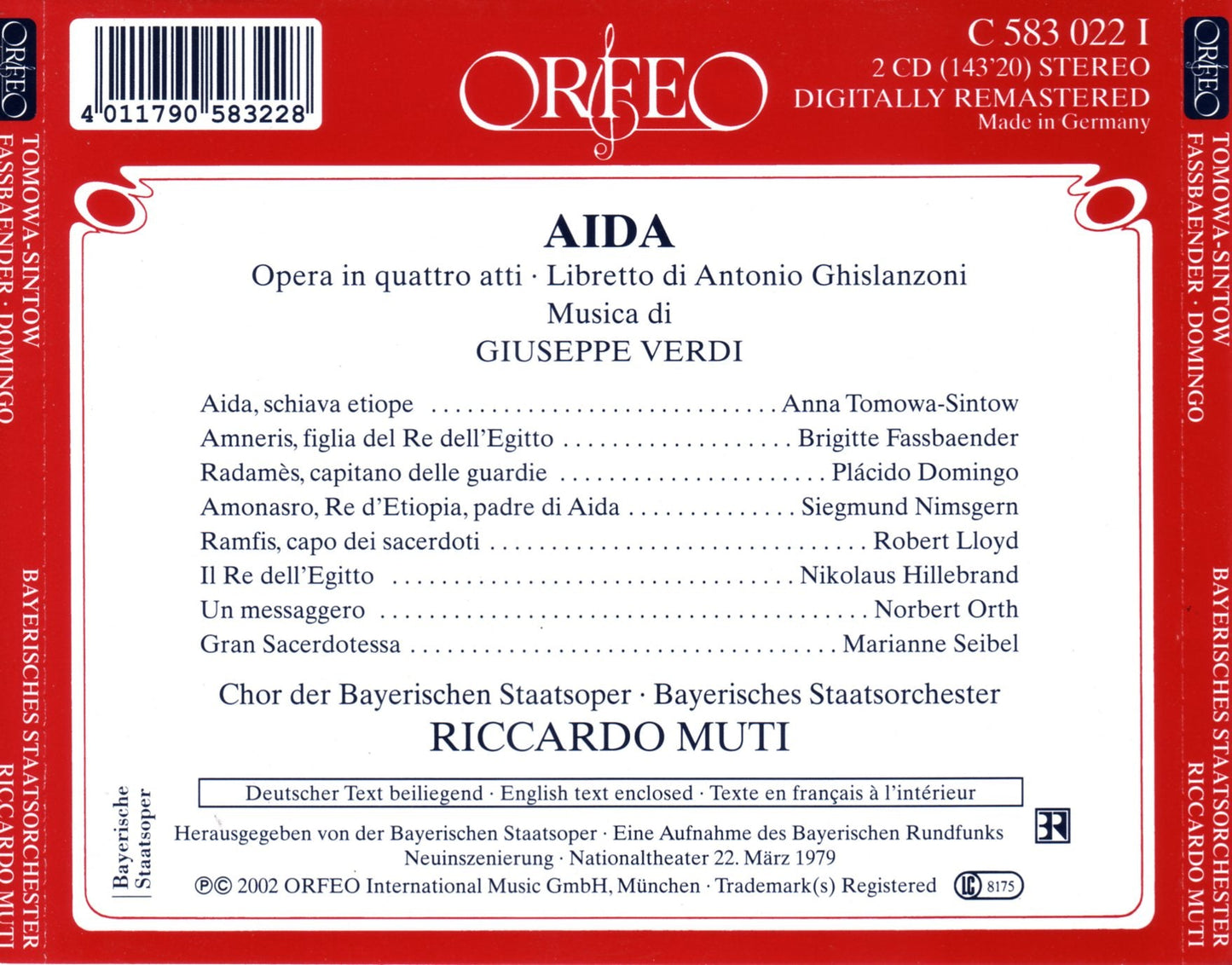 Verdi: Aïda (Bayerische Staatsoper Live)