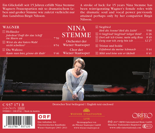 Wiener Staatsoper Live: Nina Stemme Sings Wagner