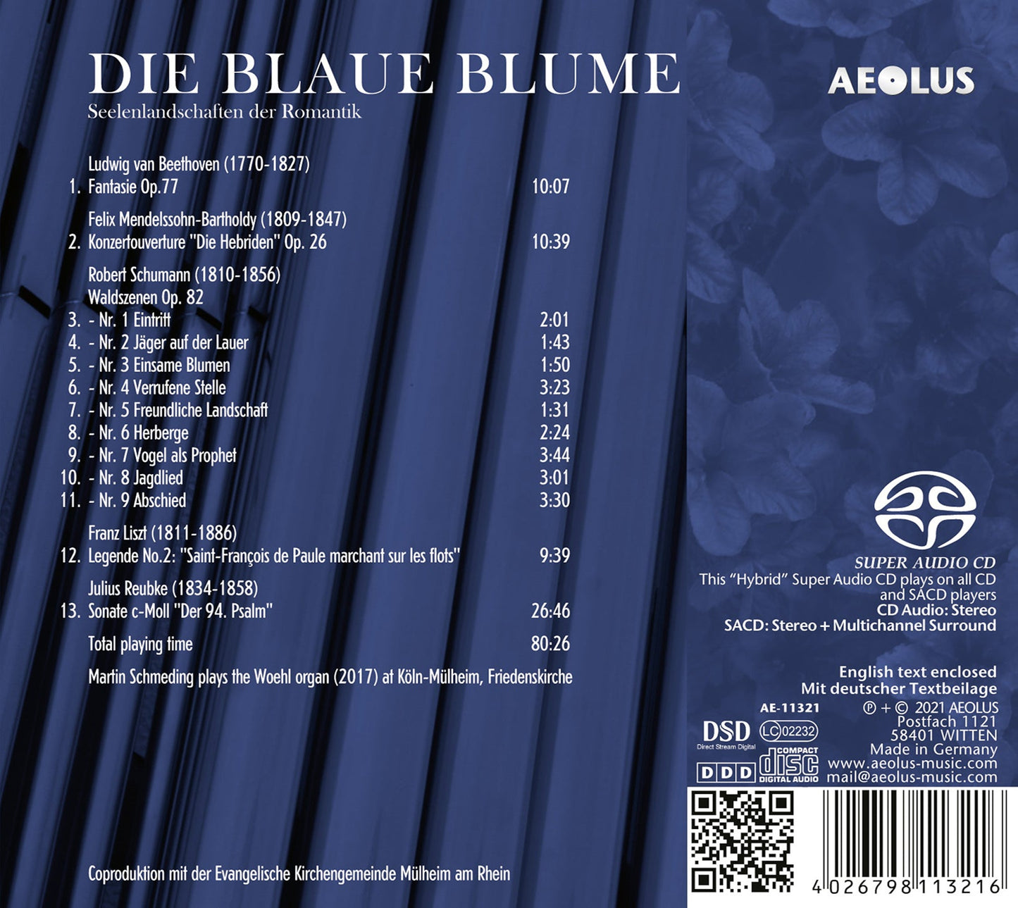 Die Blaue Blume - Landscapes Of The Soul In Romanticism Martin Schmeding