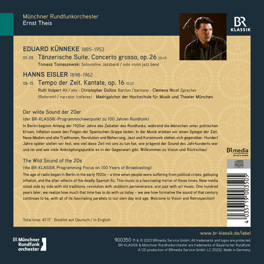 Eisler & Kunneke: 1929 - Tempo, Tanz und Technik