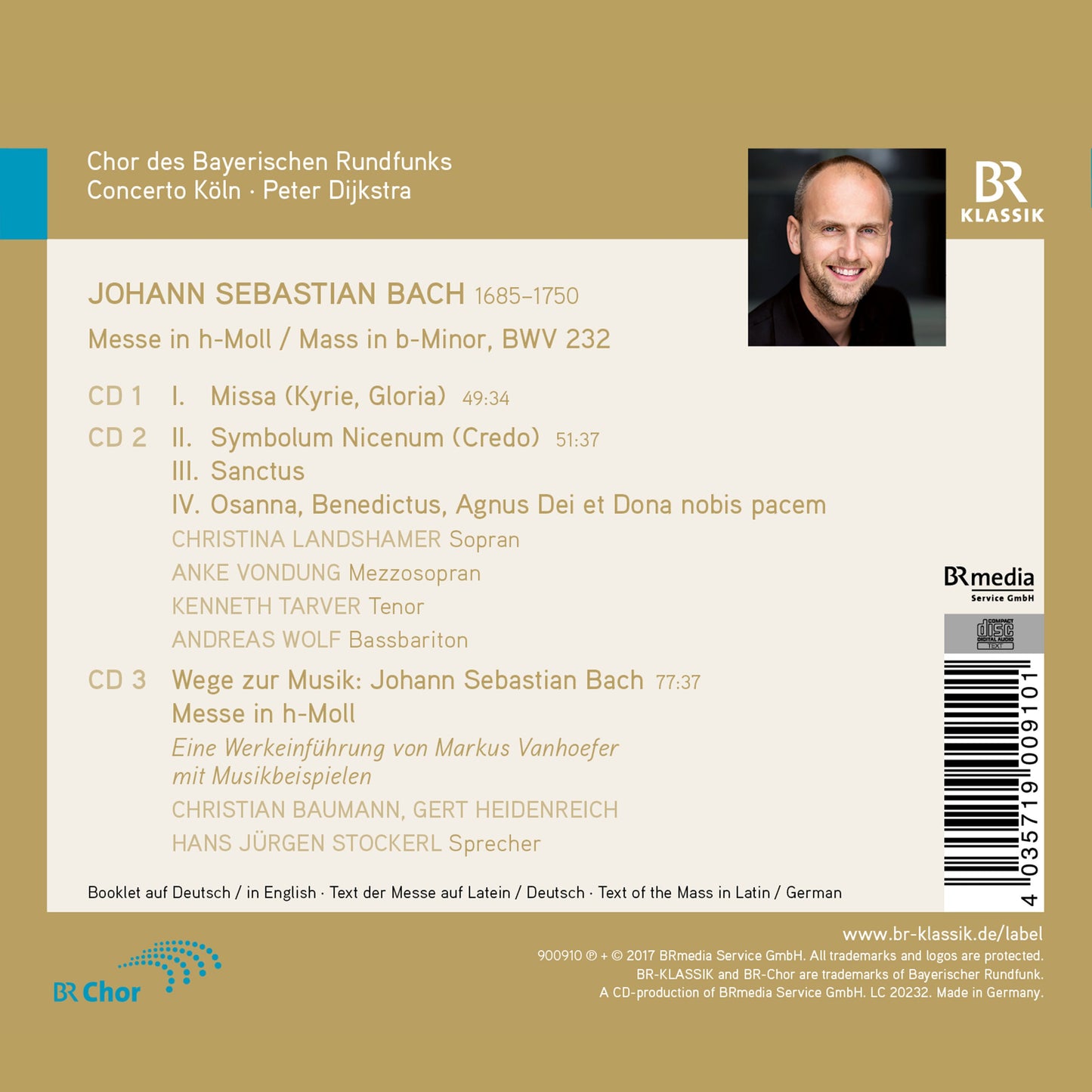 Bach: Mass in B Minor (With an Introduction to the Work) Jansons, Bavarian Radio Symphony Orchestra