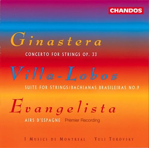 GINASTERA: Concerto per corde / VILLA-LOBOS: Bachianas brasi