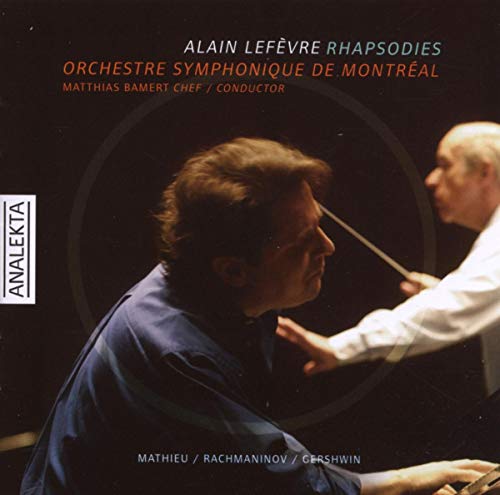 MATHIEU: Rhapsodie Romantique / RACHMANINOV: Rhapsody on a T